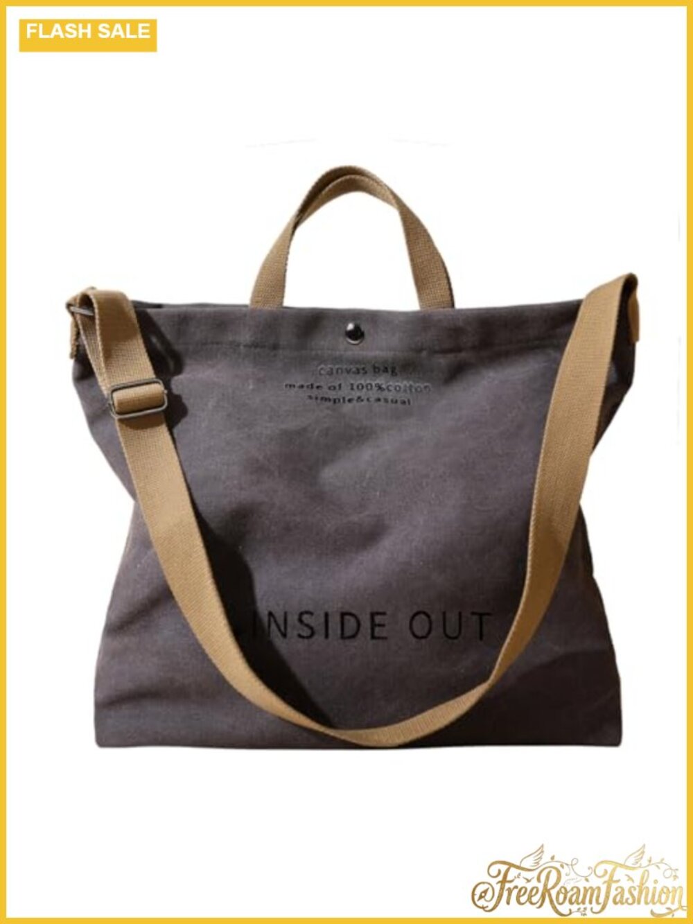 Canvas Tote Bag Large Crossbody Shoulder Bag Top Handle Work Bag